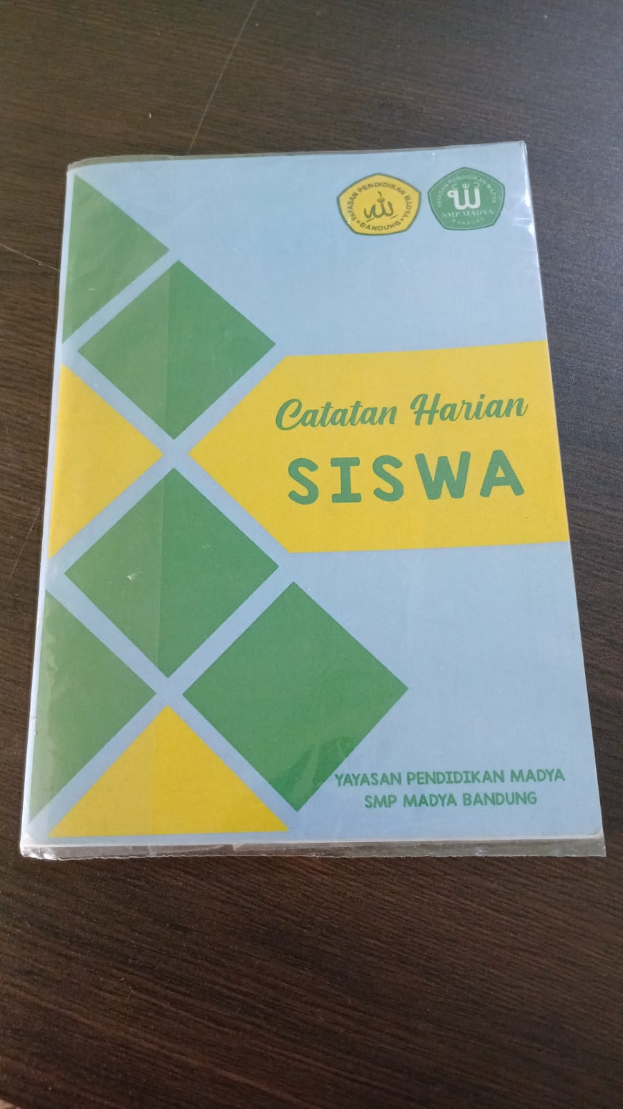 Cover buku catatan harian